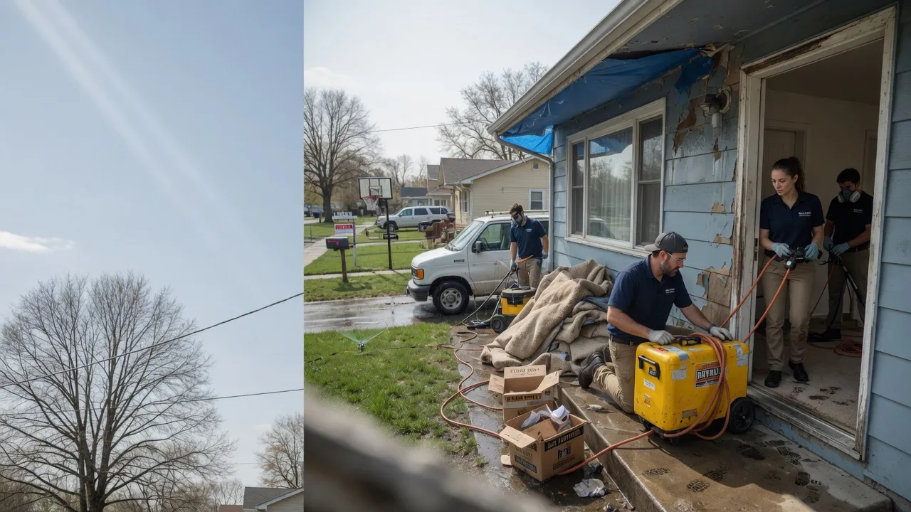 Basement Flood Cleanup in Corydon, KY near me